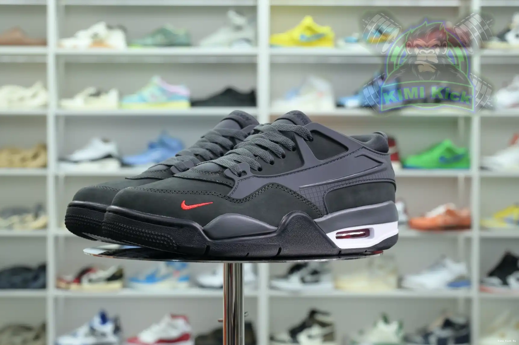 Air Sylvester Jordan 4 “Anthracite” Jordan x SP Nigel RM Kimikick 0810